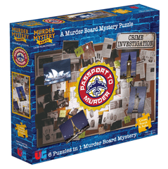 Murder Mystery Case Files Puzzles - A Murder Mystery Puzzle - Passport To Murder